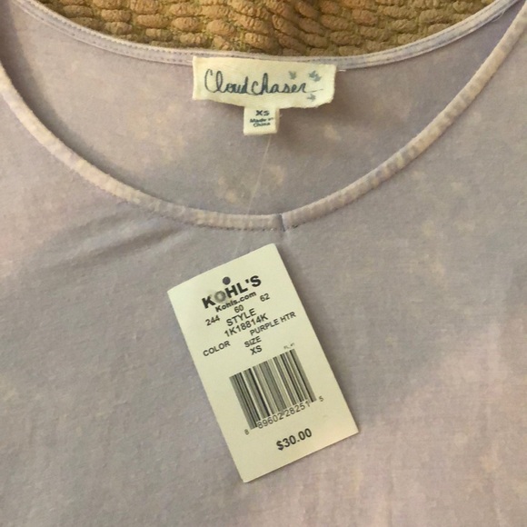 Purple Cloud Chase top - Picture 3 of 4